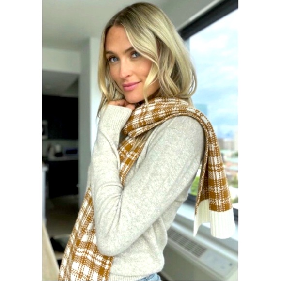 Timberland plaid scarf 10x68 BRAND NEW W/Tags in packaging - Picture 2 of 9